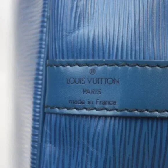 Louis Vuitton shoulder Bag Noe Blue epi - Picture 5 of 9